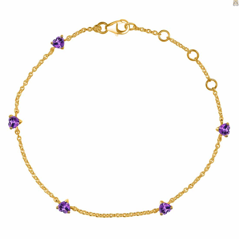 Amethyst Bracelet AMT-RDB-169.