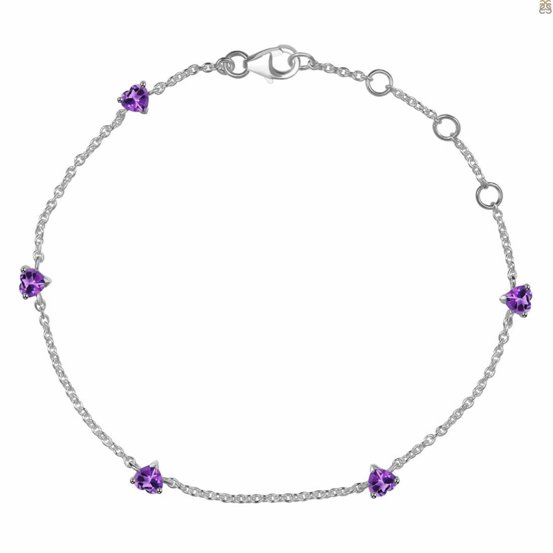 Amethyst Bracelet AMT-RDB-169.