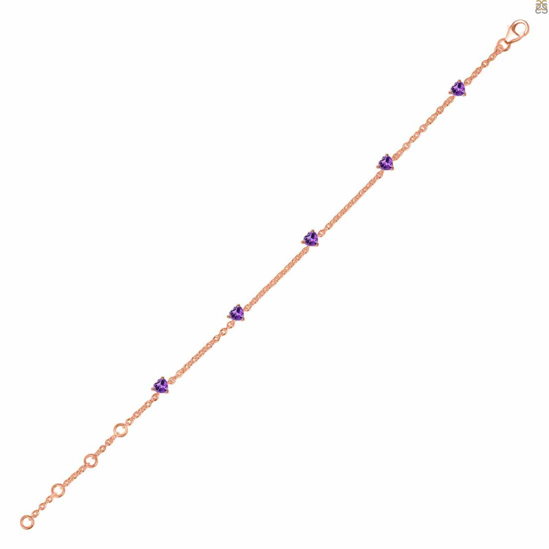 Amethyst Bracelet AMT-RDB-169.