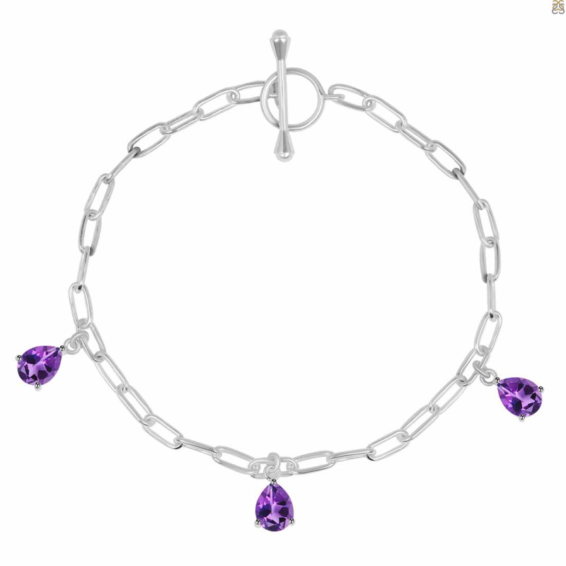 Amethyst Bracelet AMT-RDB-171.