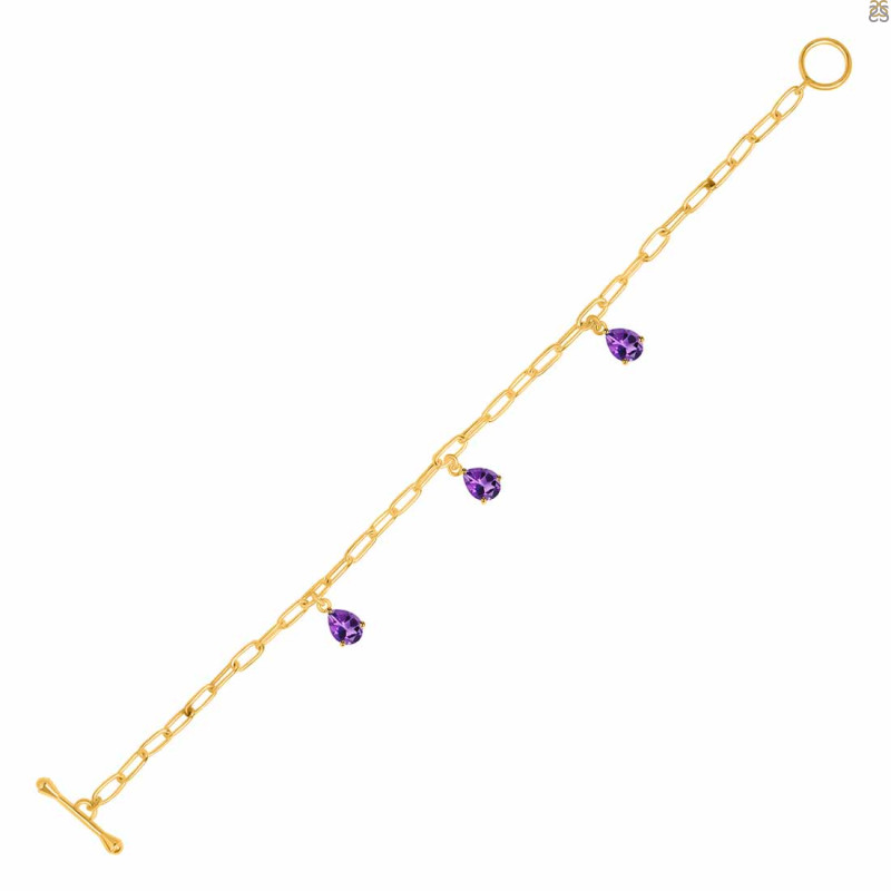 Amethyst Bracelet AMT-RDB-171.