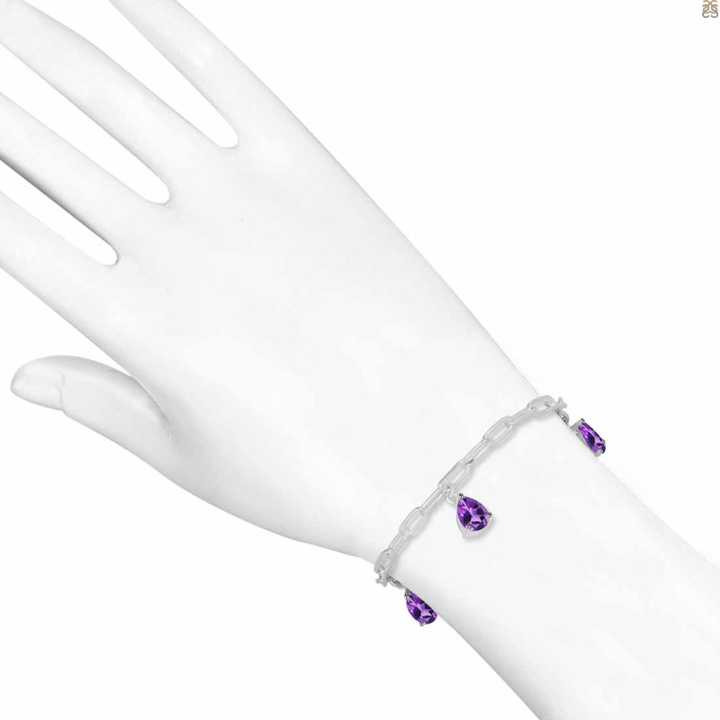 Amethyst Bracelet AMT-RDB-171.