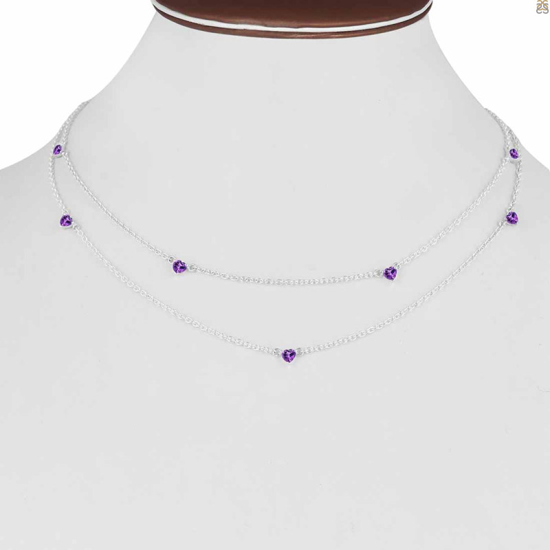Amethyst Necklace AMT-RDN-388.