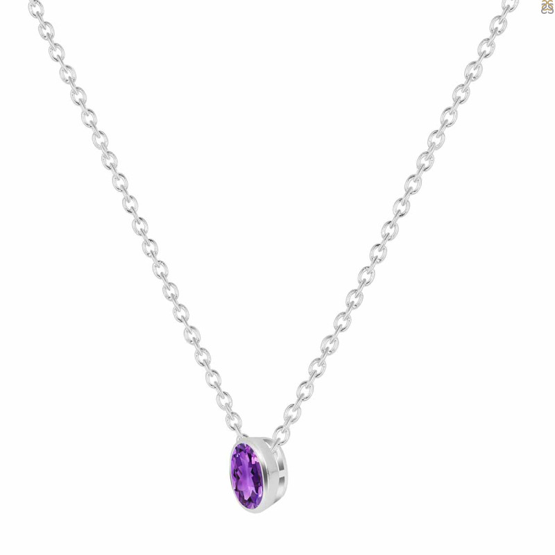 Amethyst Necklace AMT-RDN-453.