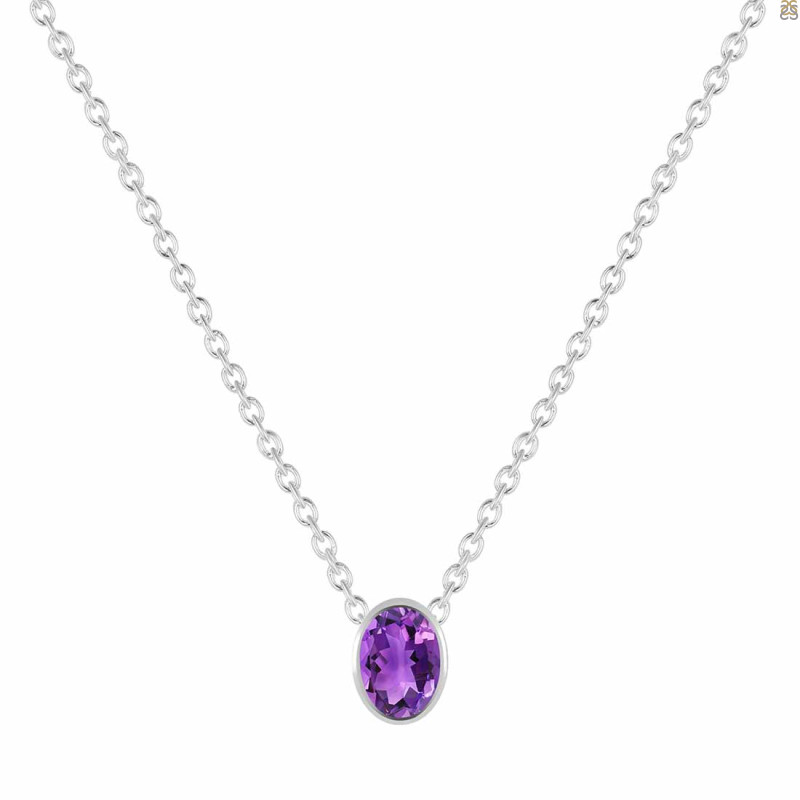 Amethyst Necklace AMT-RDN-454.
