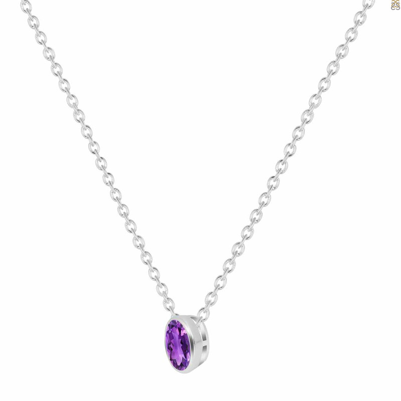 Amethyst Necklace AMT-RDN-454.