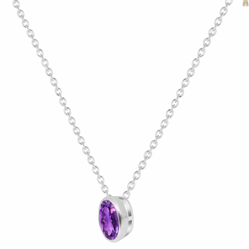 Amethyst Necklace AMT-RDN-455.