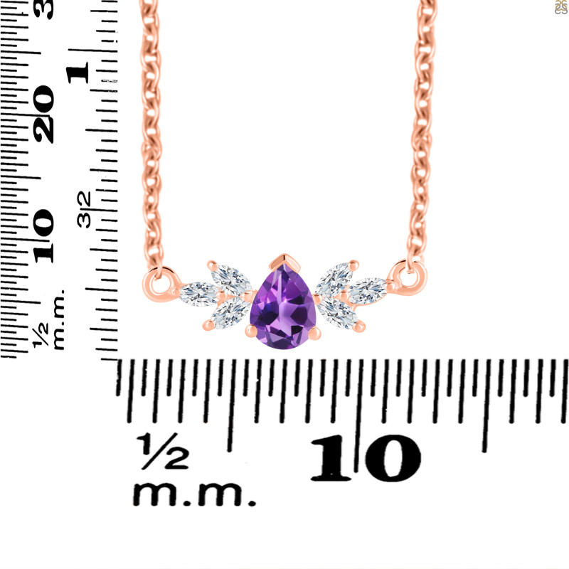 Amethyst Necklaces AMT-RDN-471.