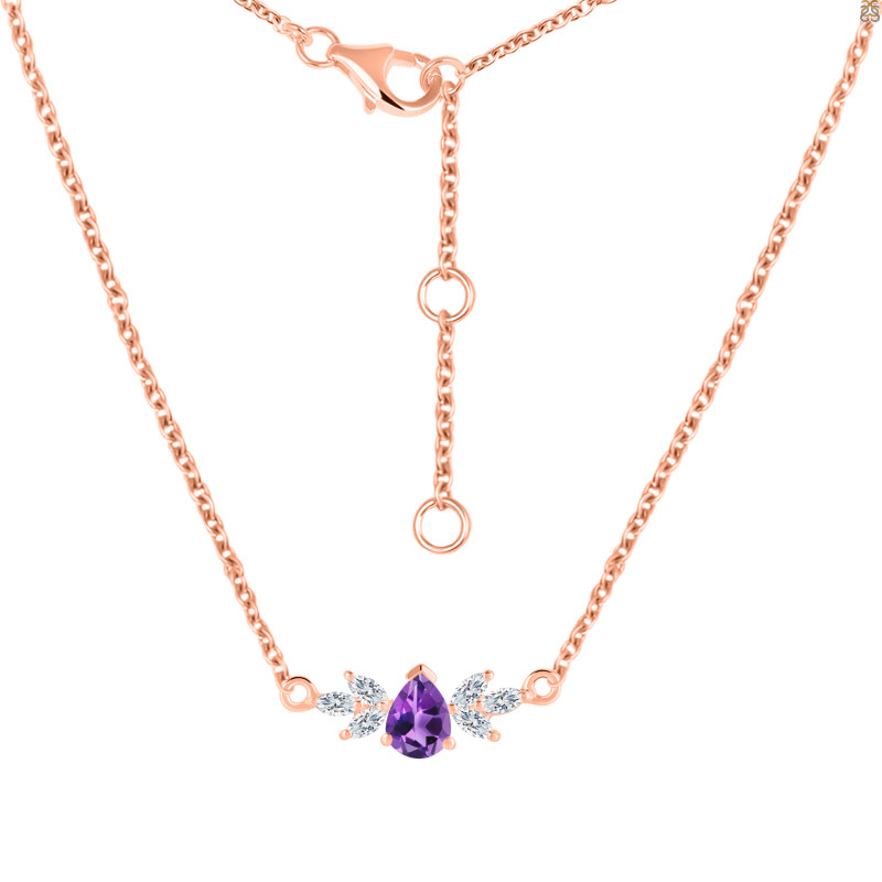 Amethyst Necklaces AMT-RDN-471.