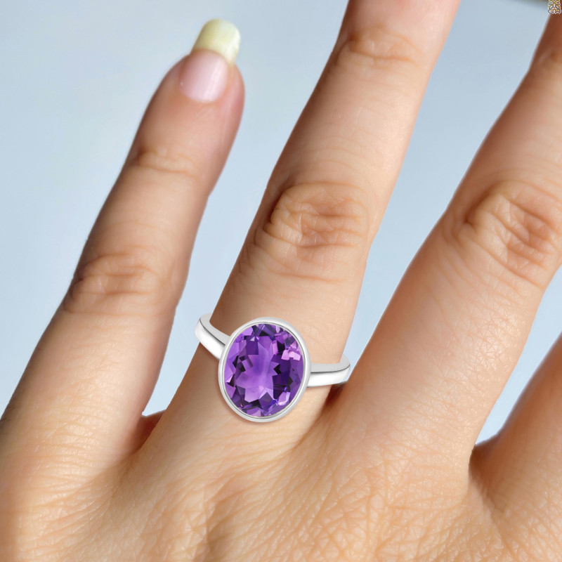 Amethyst Ring AMT-RDR-1806.