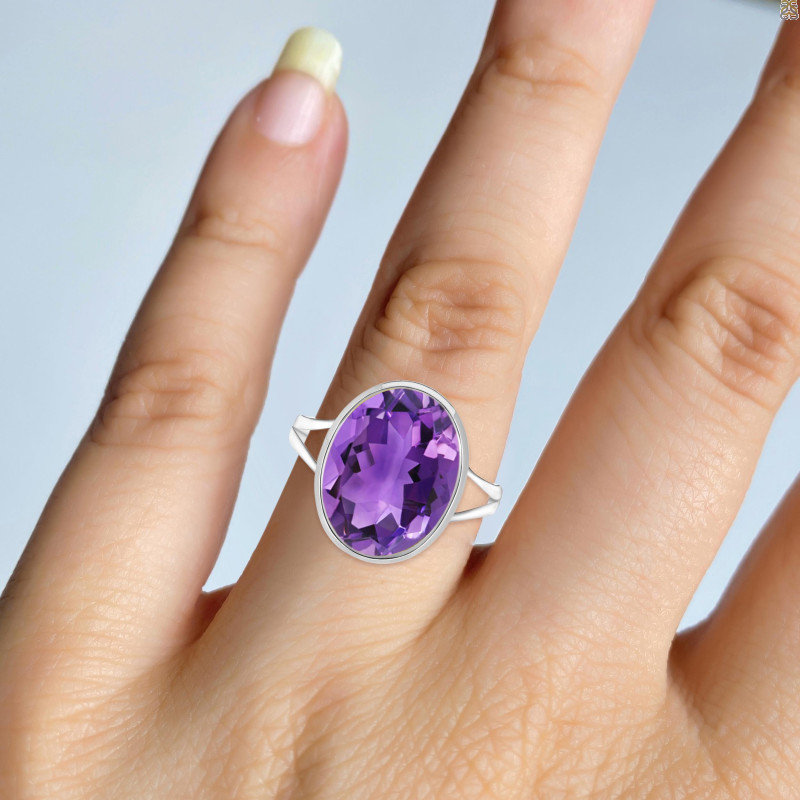 Amethyst Ring AMT-RDR-1897.