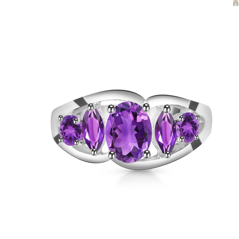 Amethyst Ring AMT-RDR-2077.