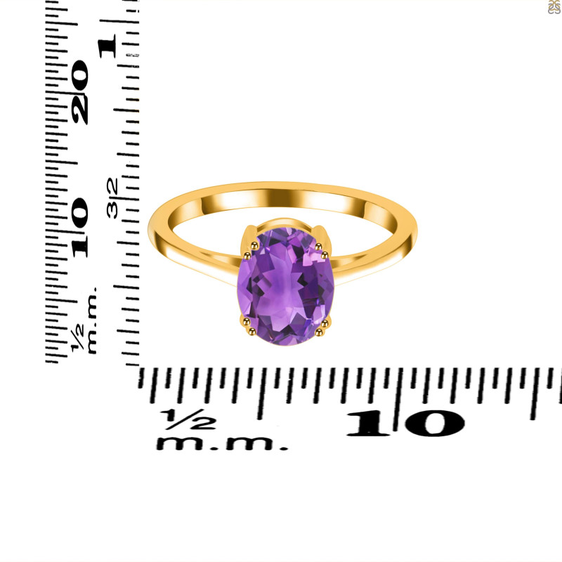 Amethyst Ring AMT-RDR-3145.