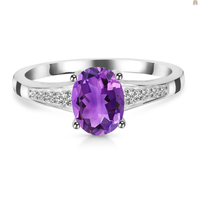 Amethyst Ring AMT-RDR-362.