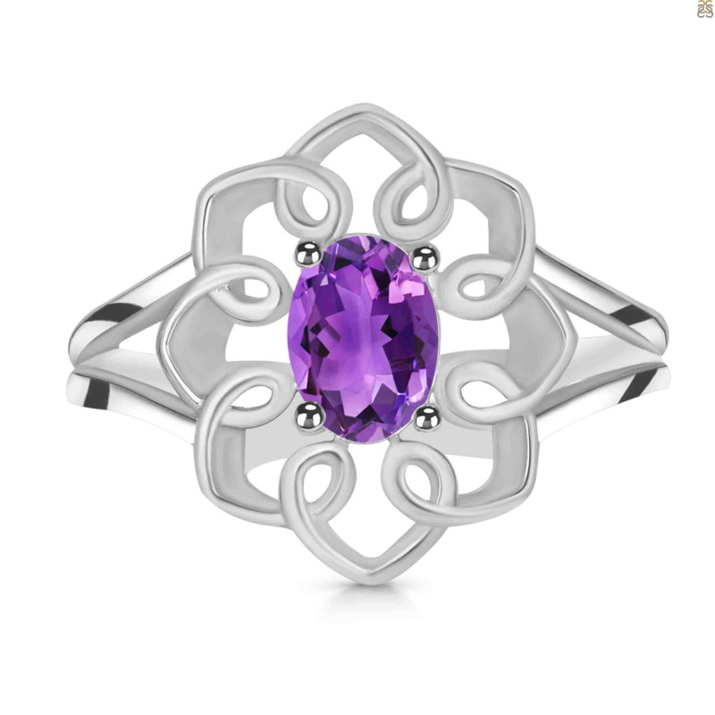 Amethyst Ring AMT-RDR-401.