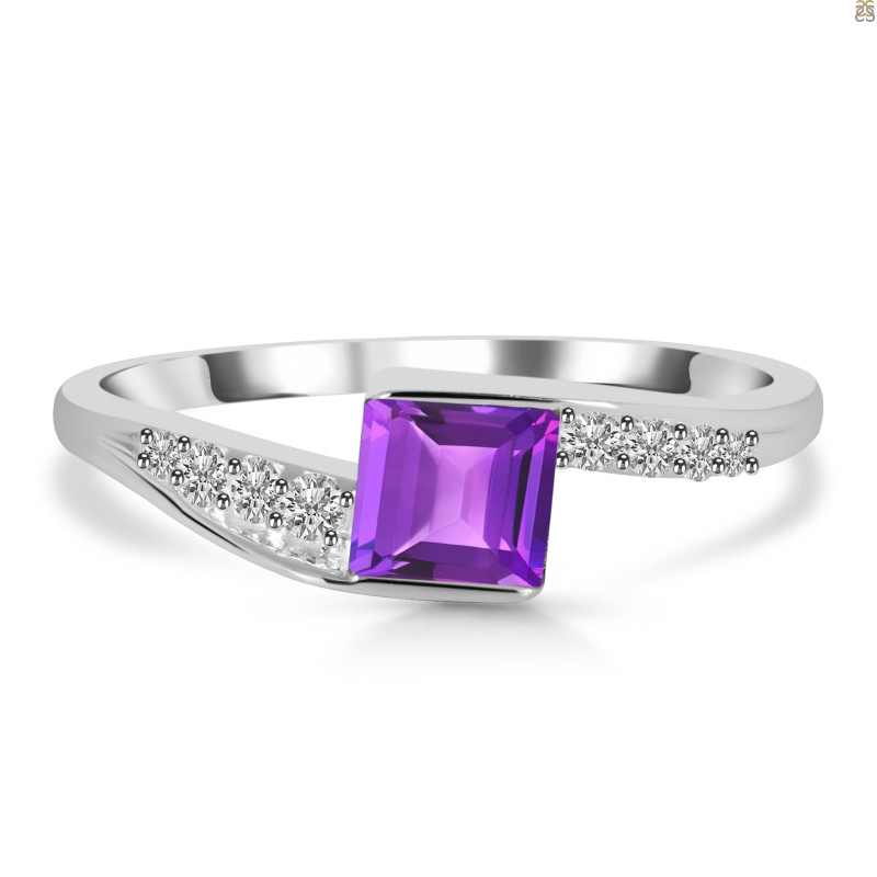 Amethyst Ring AMT-RDR-407.