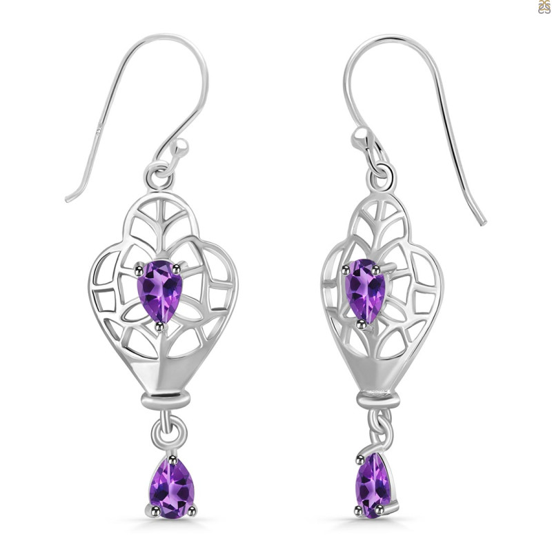 Amethyst Earring AMT-RDE-67.