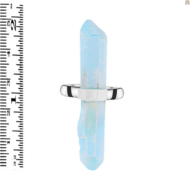 Aqua Aura Pencil Rod Ring-R-Size-5 AQA-2-16