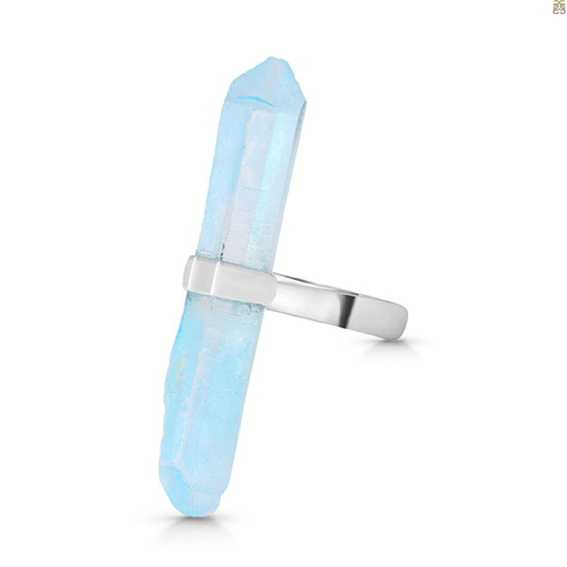 Aqua Aura Pencil Rod Ring-R-Size-5 AQA-2-16