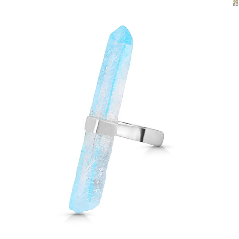Aqua Aura Pencil Rod Ring-R-Size-5 AQA-2-21