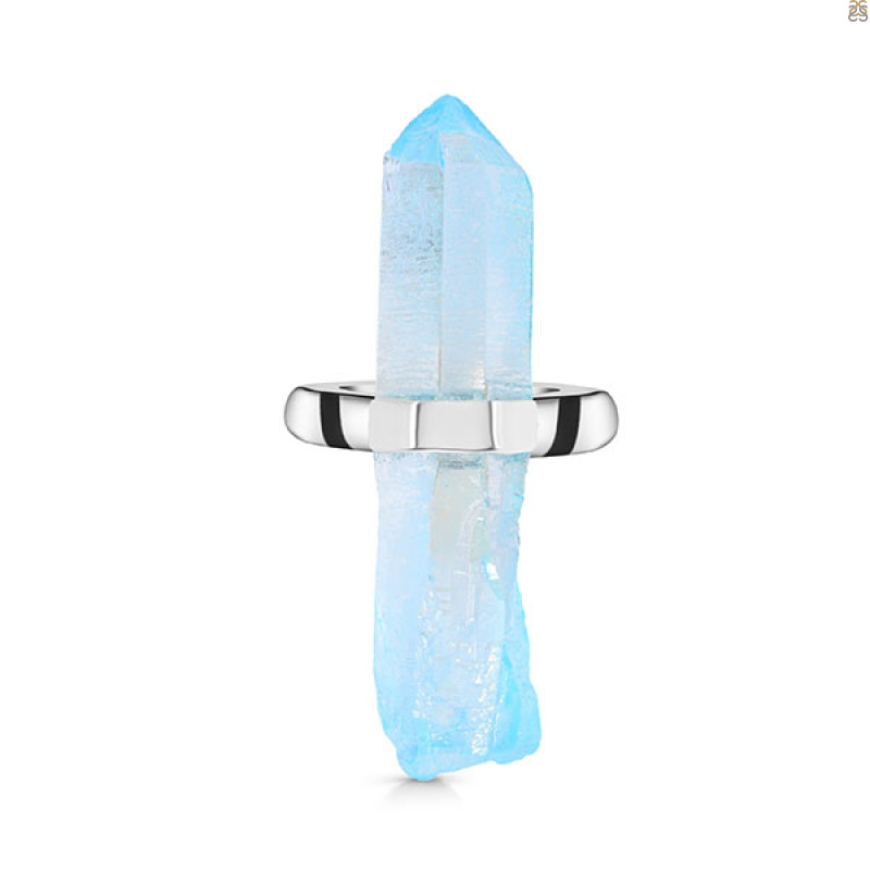 Aqua Aura Pencil Rod Ring-R-Size-9 AQA-2-60