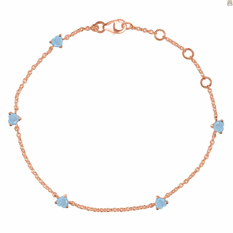 Aquamarine Bracelet AQM-RDB-169.