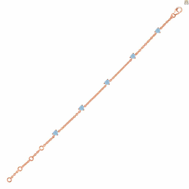 Aquamarine Bracelet AQM-RDB-169.