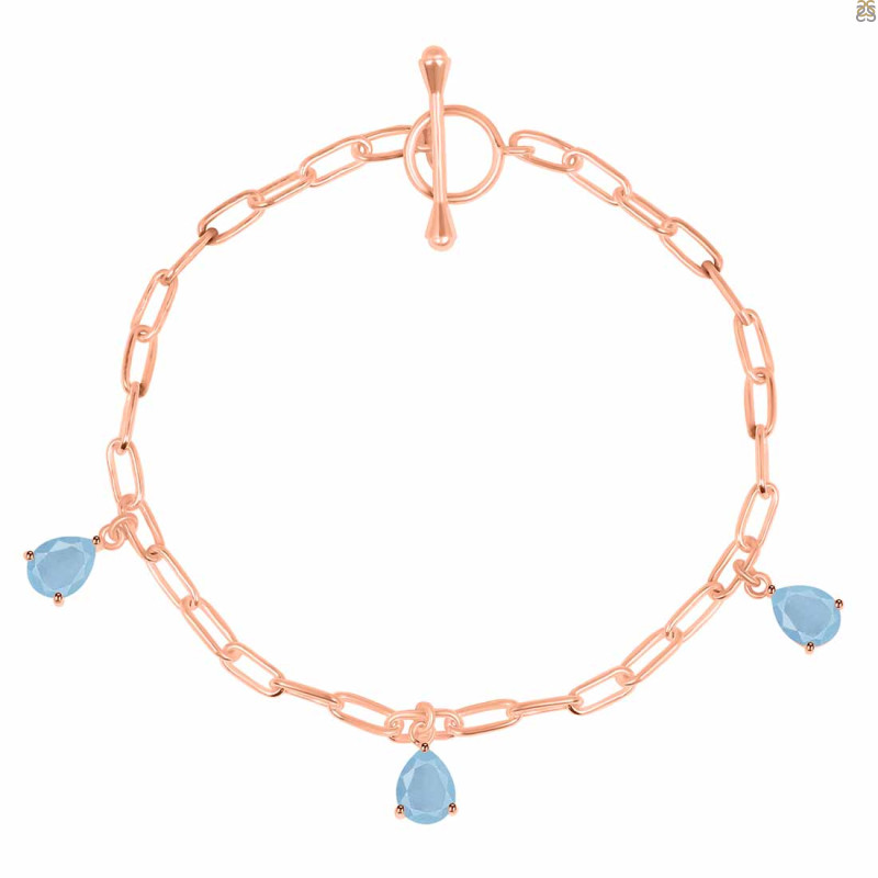 Aquamarine Bracelet AQM-RDB-171.