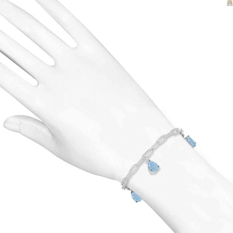 Aquamarine Bracelet AQM-RDB-171.