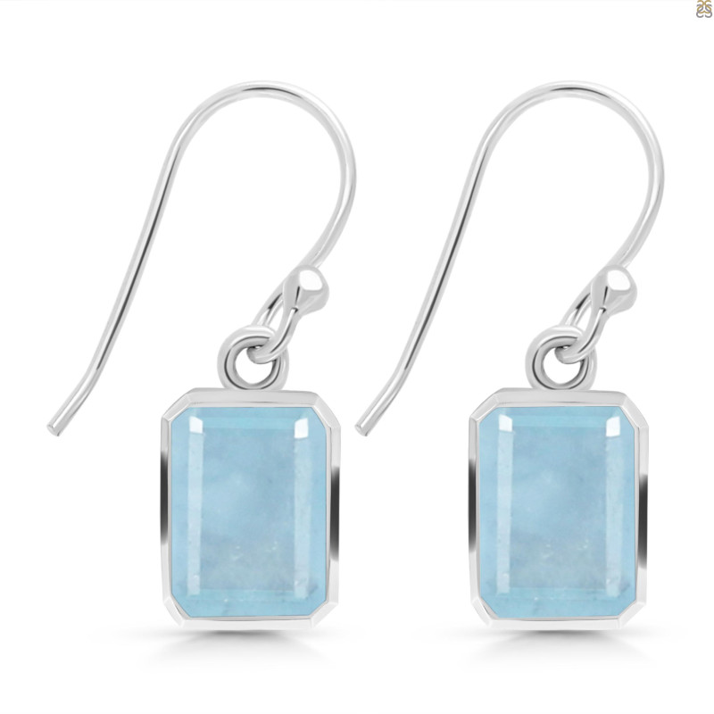 Aquamarine Earring AQM-RDE-1328.