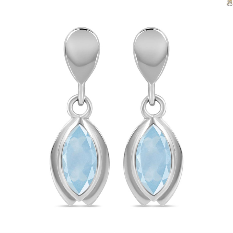 Aquamarine Earring AQM-RDE-22.