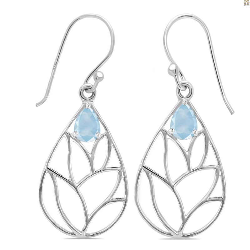 Aquamarine Earring AQM-RDE-68.