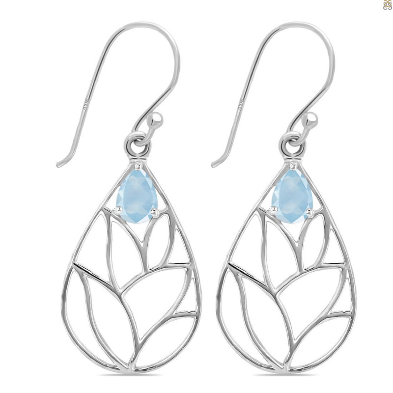 Aquamarine Earring AQM-RDE-68.