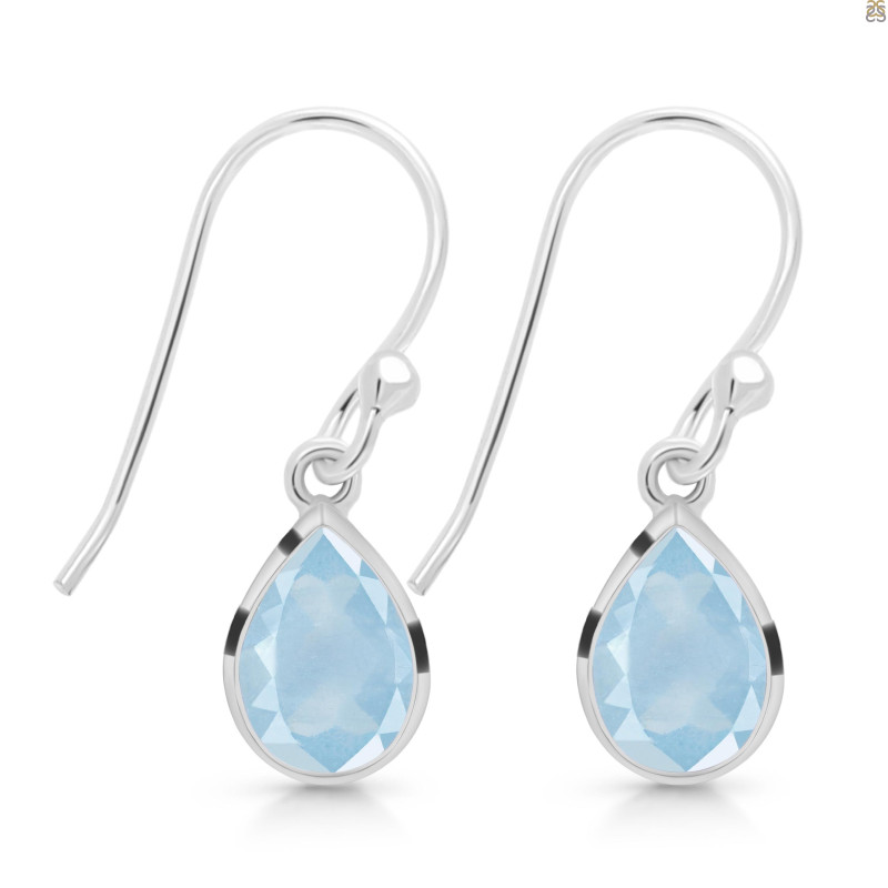 Aquamarine Earring AQM-RDE-1639.