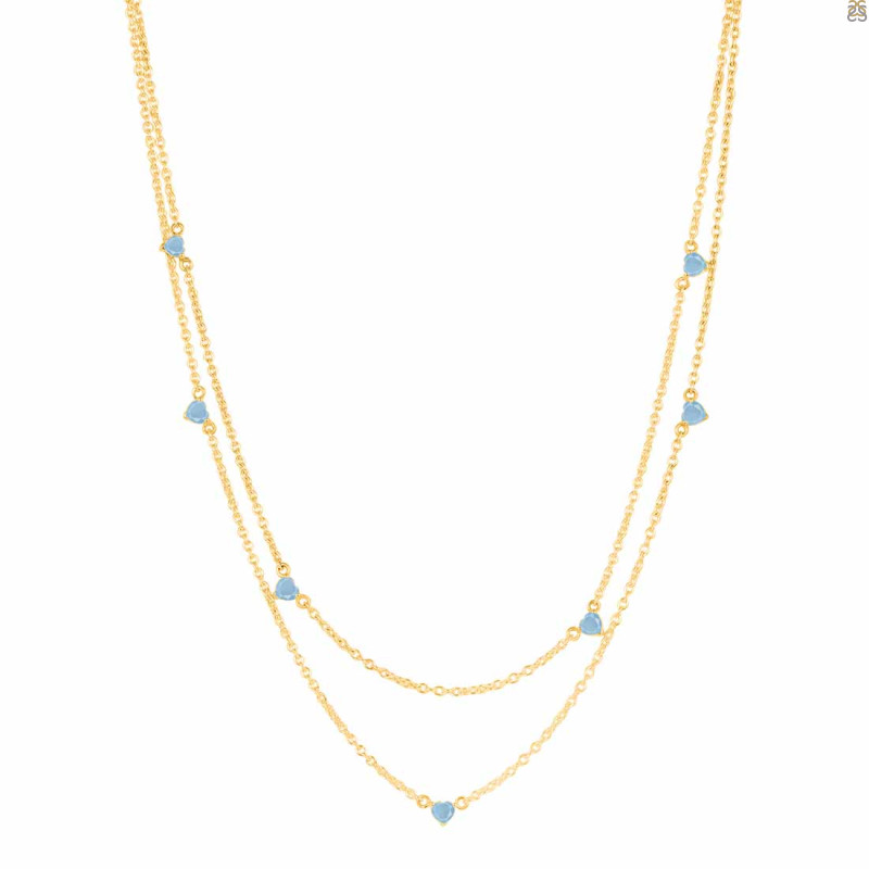 Aquamarine Necklace AQM-RDN-388.