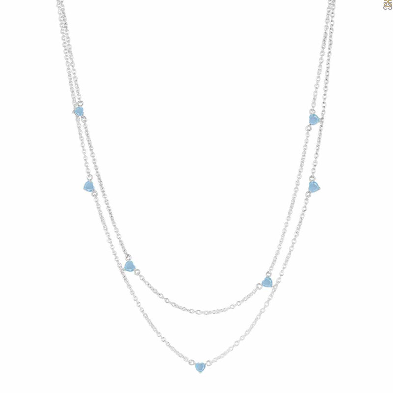 Aquamarine Necklace AQM-RDN-388.