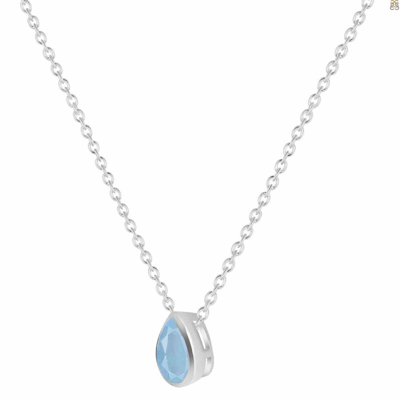 Aquamarine Necklace AQM-RDN-410.