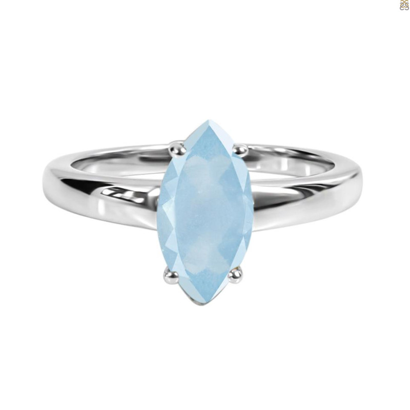 Aquamarine Ring AQM-RDR-2354.