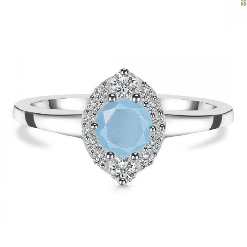 Aquamarine Ring AQM-RDR-2504.