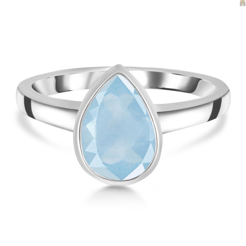 Aquamarine Ring AQM-RDR-2763.