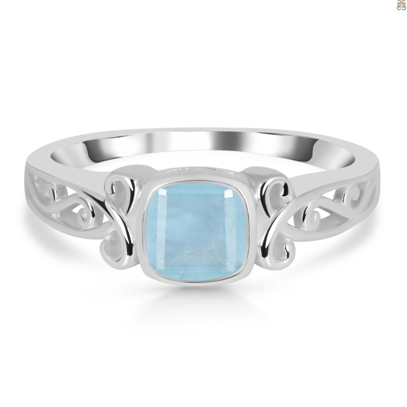 Aquamarine Ring AQM-RDR-2840.