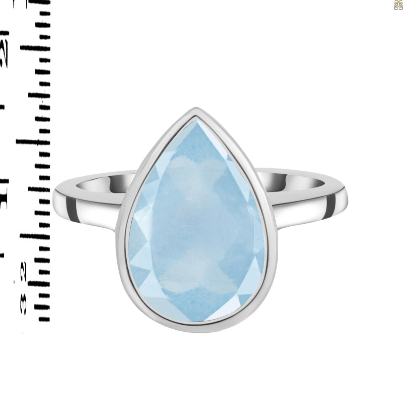 Aquamarine Ring AQM-RDR-2853.
