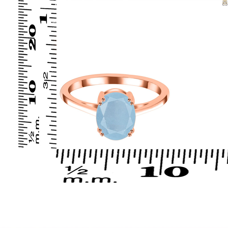Aquamarine Ring AQM-RDR-3145.