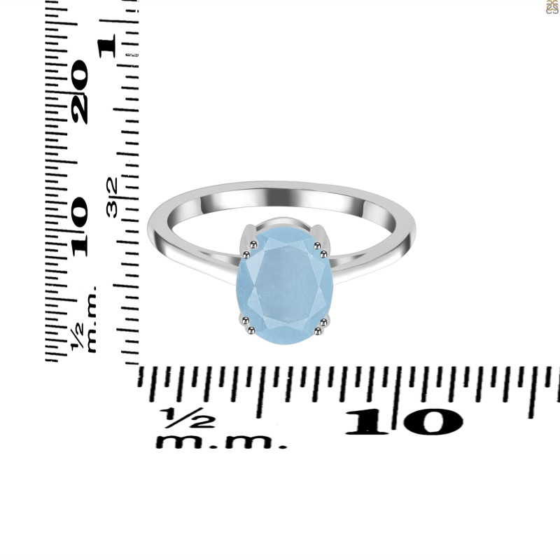 Aquamarine Ring AQM-RDR-3145.