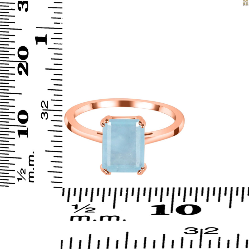 Aquamarine Ring AQM-RDR-3147.