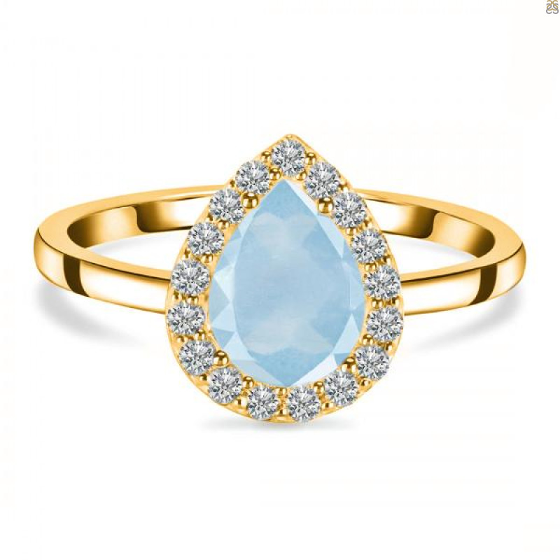 Aquamarine Ring AQM-RR-401.