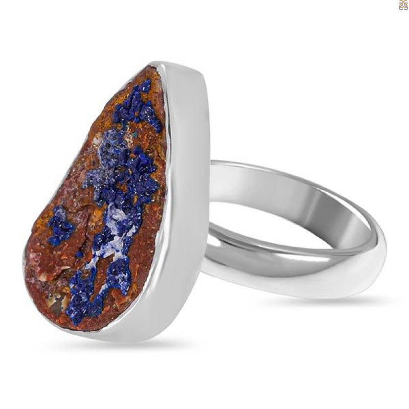Azurite Ring-R-Size-7 AZR-2-26