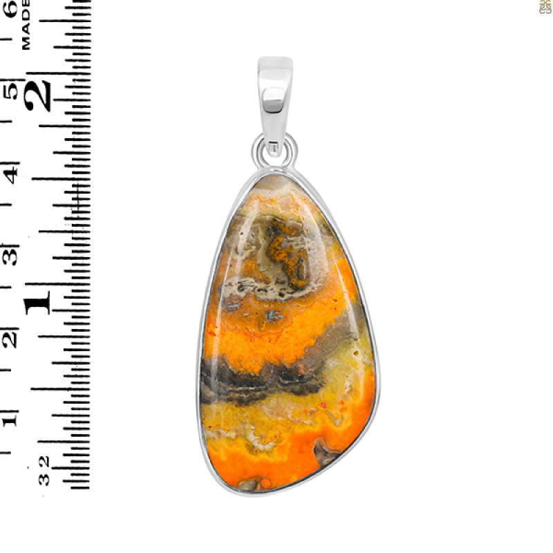 Bumble Bee Jasper Pendant-SP BBJ-1-41