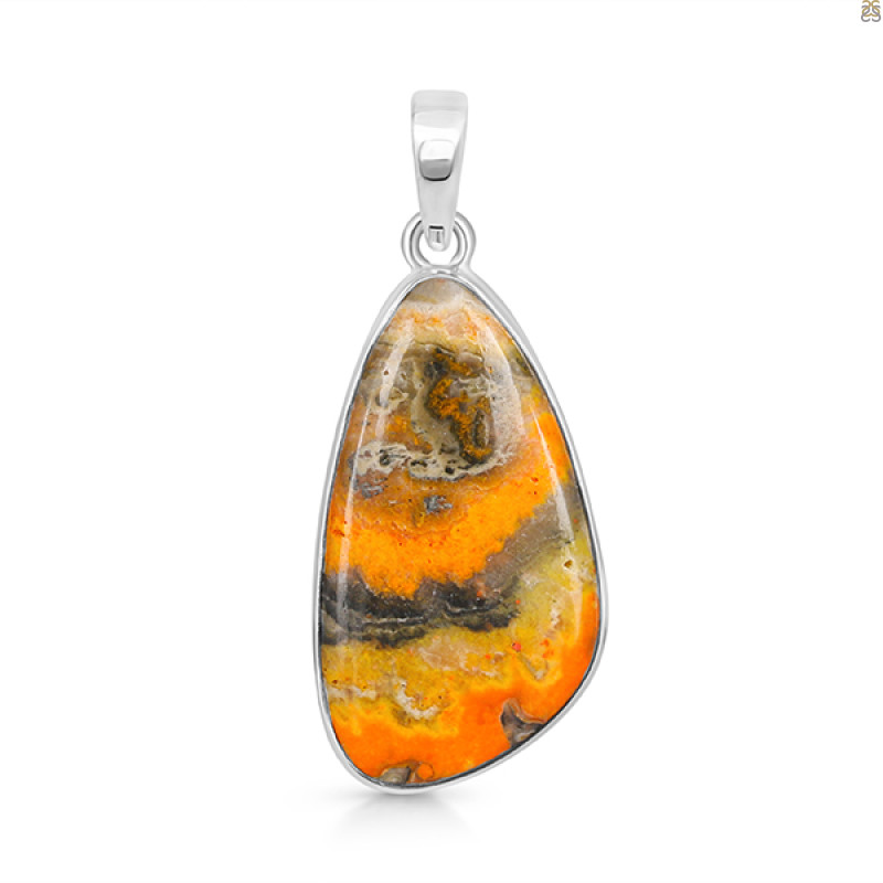 Bumble Bee Jasper Pendant-SP BBJ-1-41