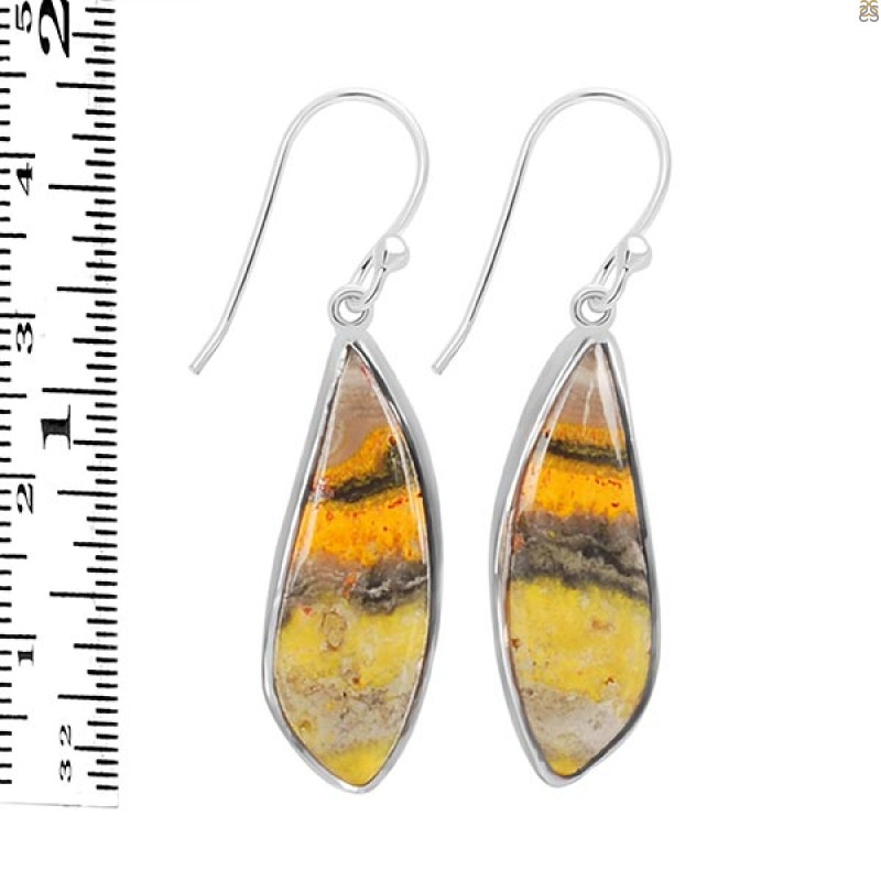 Bumble bee Jasper Earring-E BBJ-3-43
